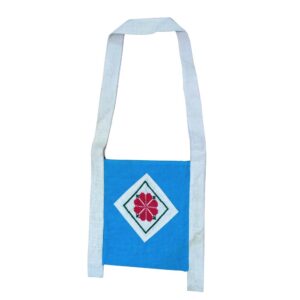 Kobi Hand Embroidered Blue